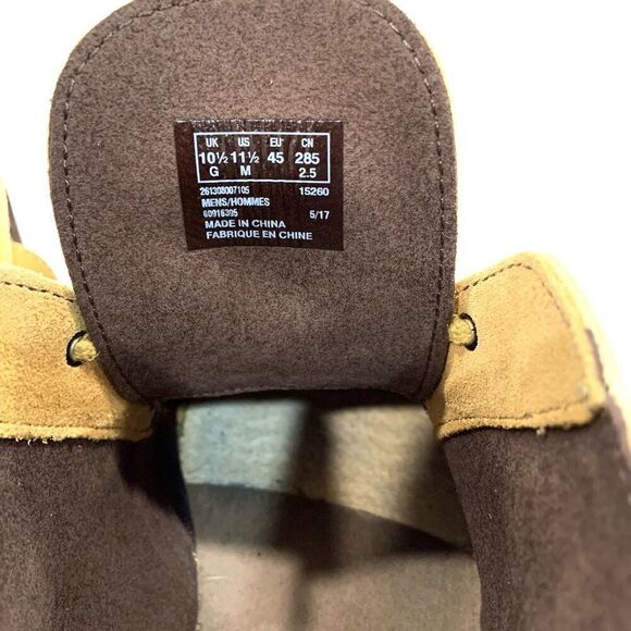CLARKS Suede Chukka Boots (Sz 45) main image 4